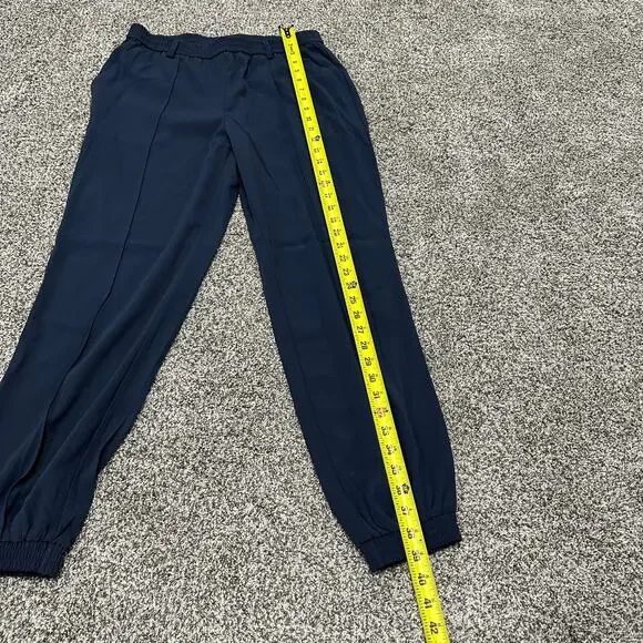 New with tags, VENUS Woven High-Rise Joggers, Navy Blue, Size 12 - Picture 9 of 14